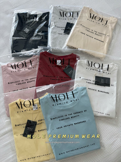 Slim Fit Basic Cotton Tee