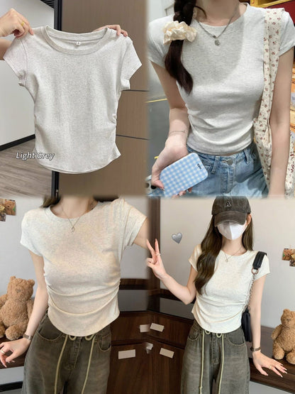 Slim Fit Basic Cotton Tee