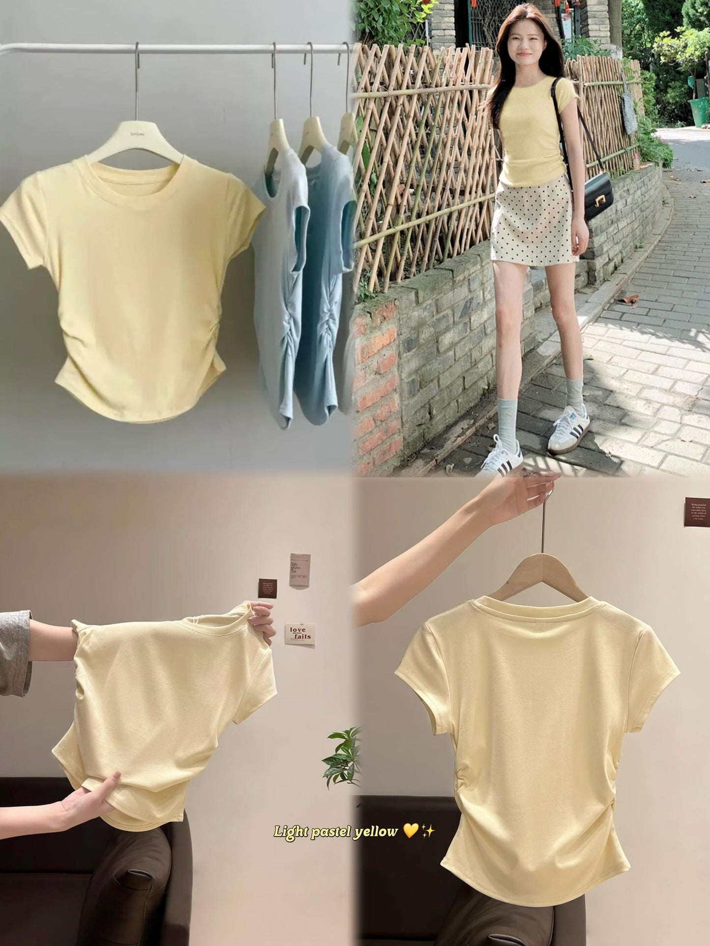 Slim Fit Basic Cotton Tee