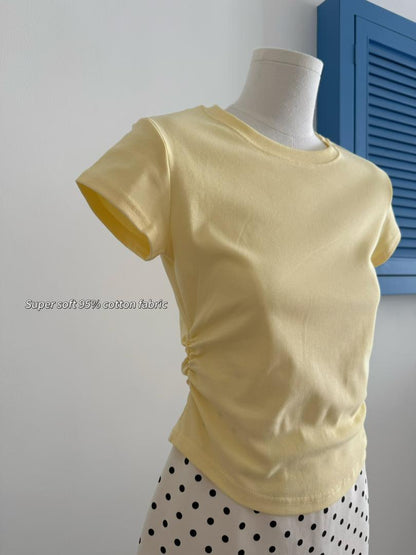 Slim Fit Basic Cotton Tee