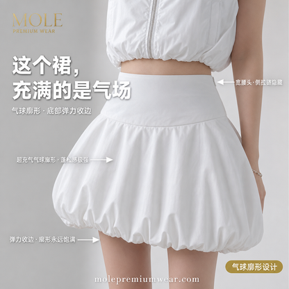 Donna Puffy Skirt Set Wear