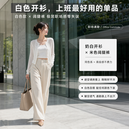 Sunscreen Thin Knitted Cardigan