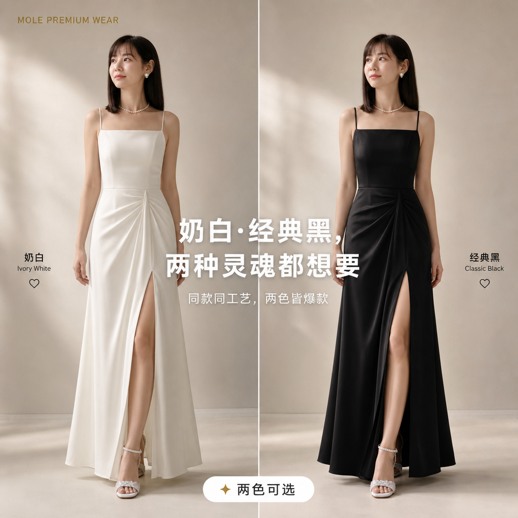 Dovey Dreamy Slit Dress