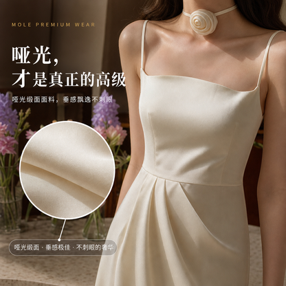 Dovey Dreamy Slit Dress