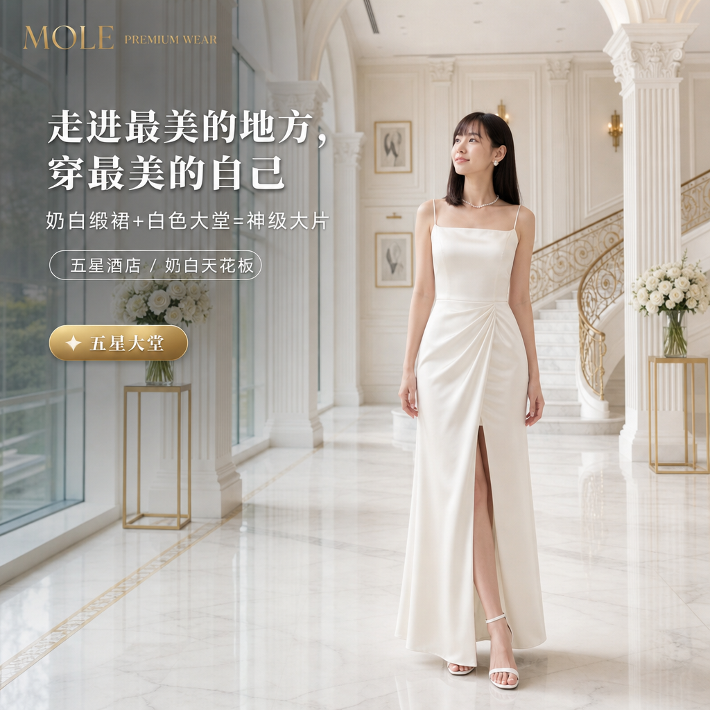 Dovey Dreamy Slit Dress
