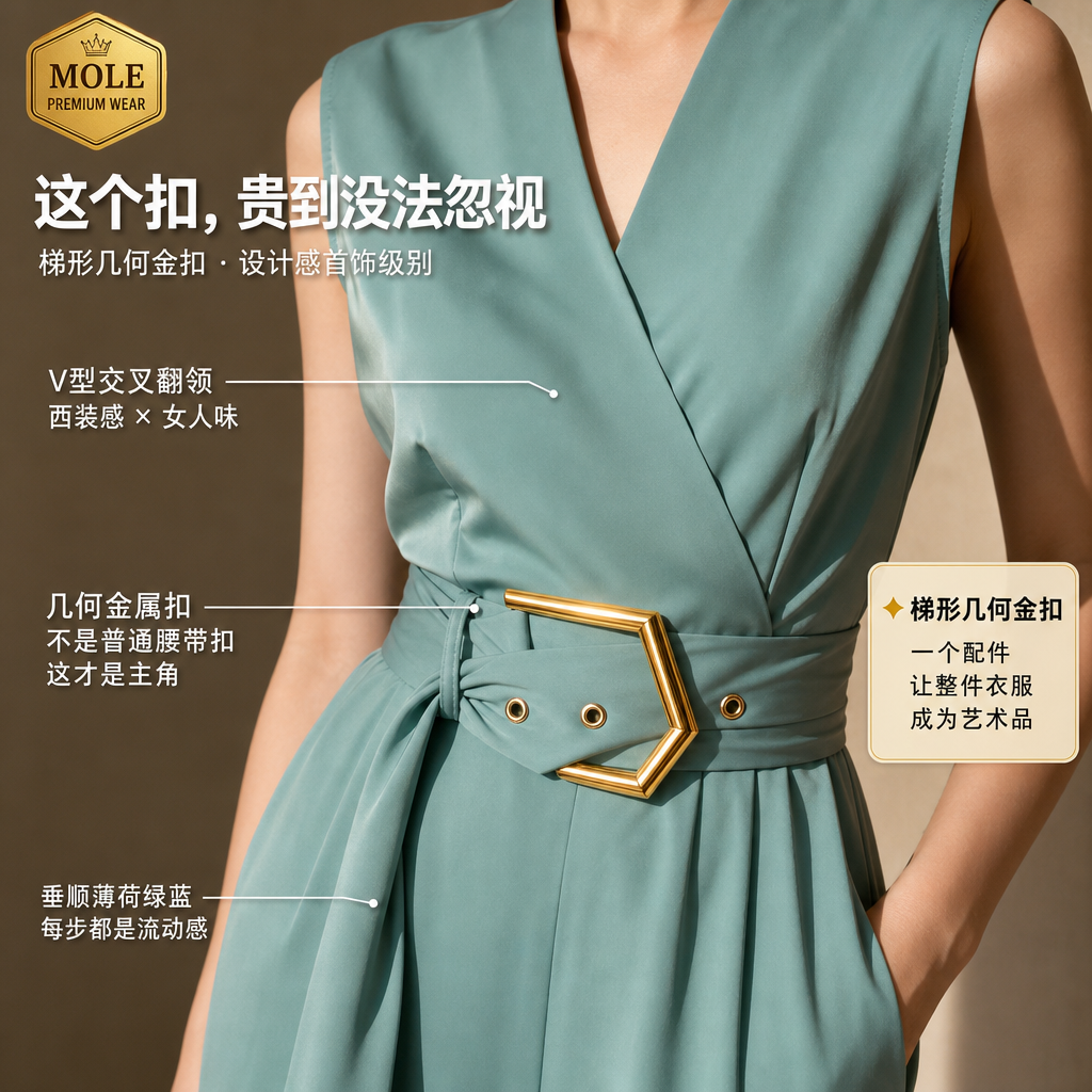 Roseline Sleeveless Jumpsuit