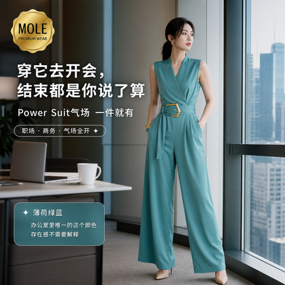 Roseline Sleeveless Jumpsuit