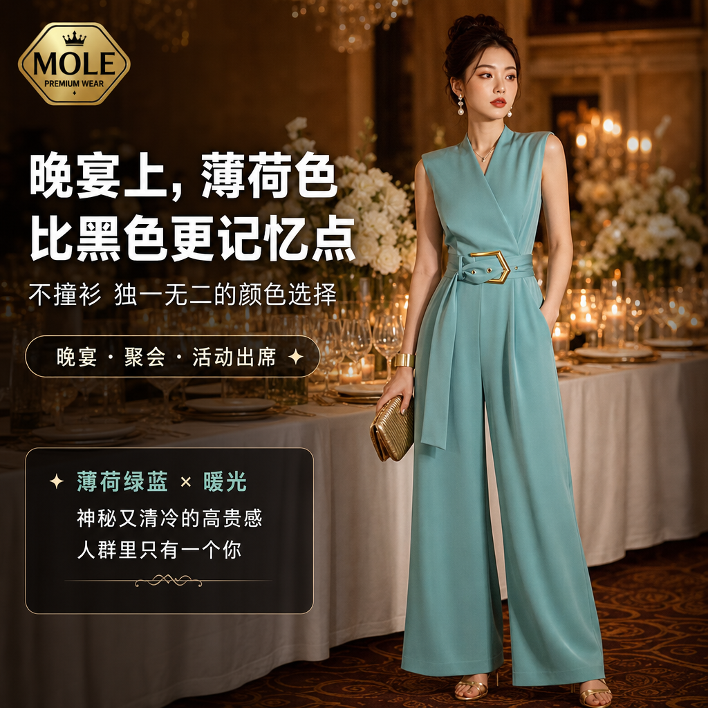 Roseline Sleeveless Jumpsuit
