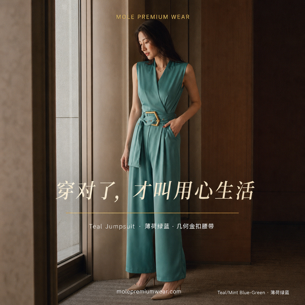 Roseline Sleeveless Jumpsuit