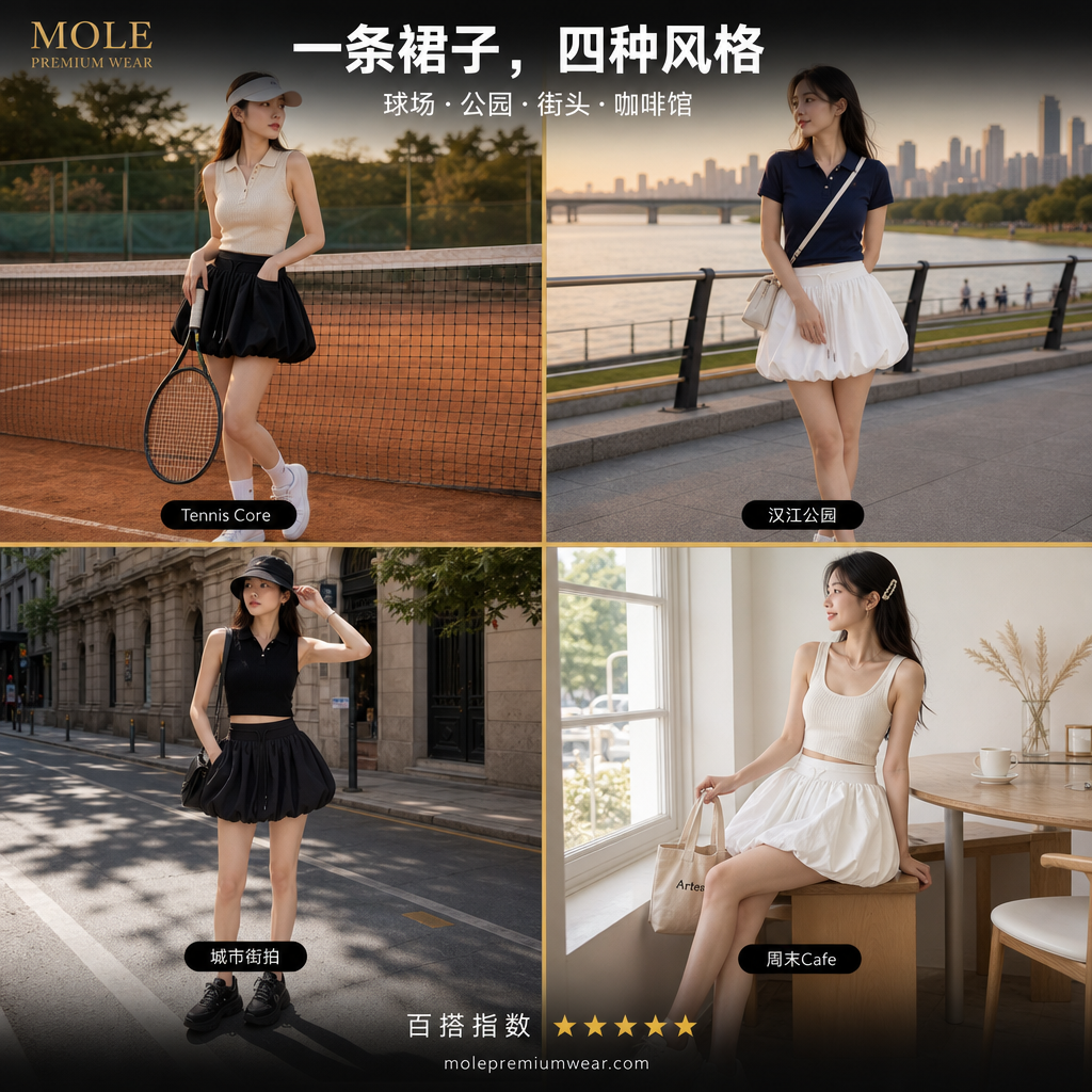 Pickle High Waist Bud Skirt