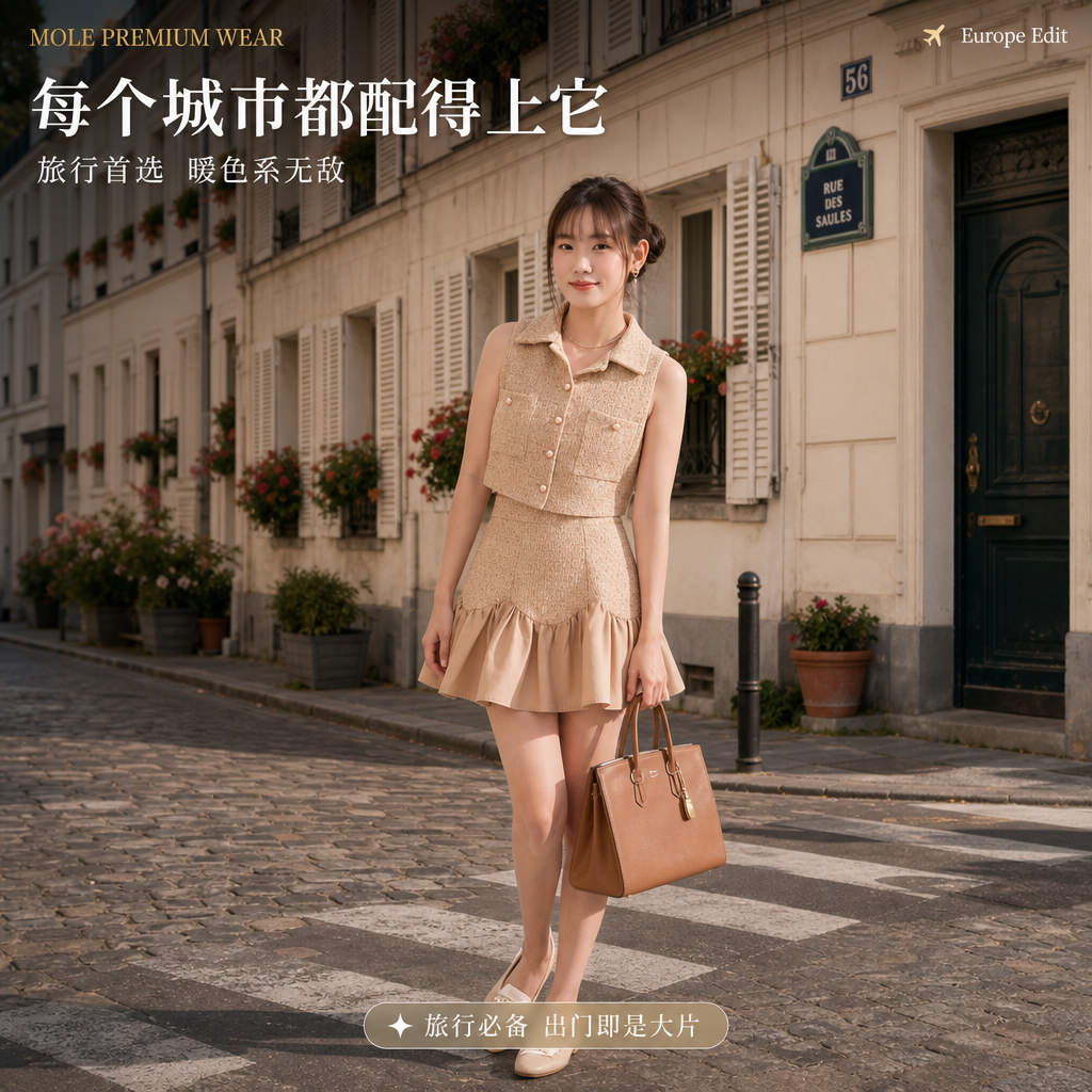 Jane Anne Tweed Set Wear