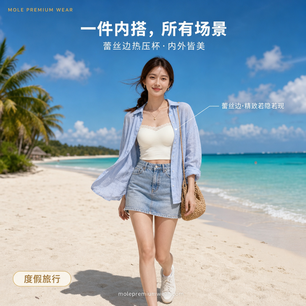 Summer Ice Silk Seamless Tube Bra
