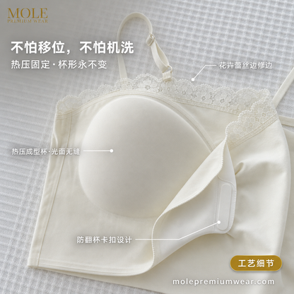 Summer Ice Silk Seamless Tube Bra