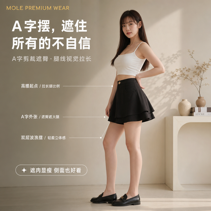 Layer Bellerina A Line Shorts