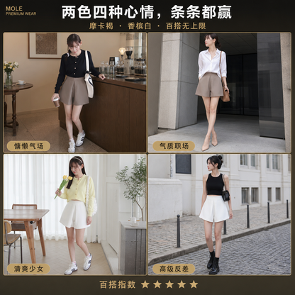 Lauren A Line Basic Shorts