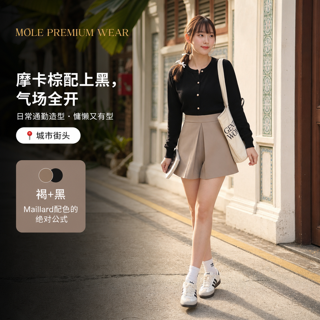 Lauren A Line Basic Shorts