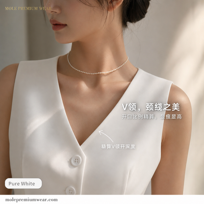 Claudette Suit Fabric Vest