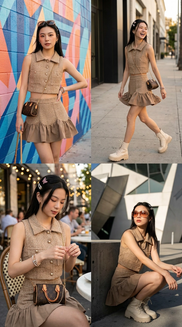 Jane Anne Tweed Set Wear