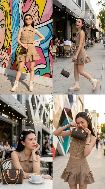 Jane Anne Tweed Set Wear