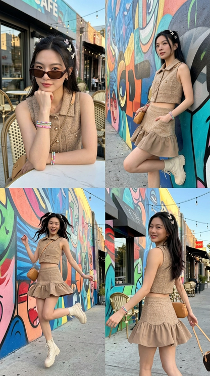 Jane Anne Tweed Set Wear