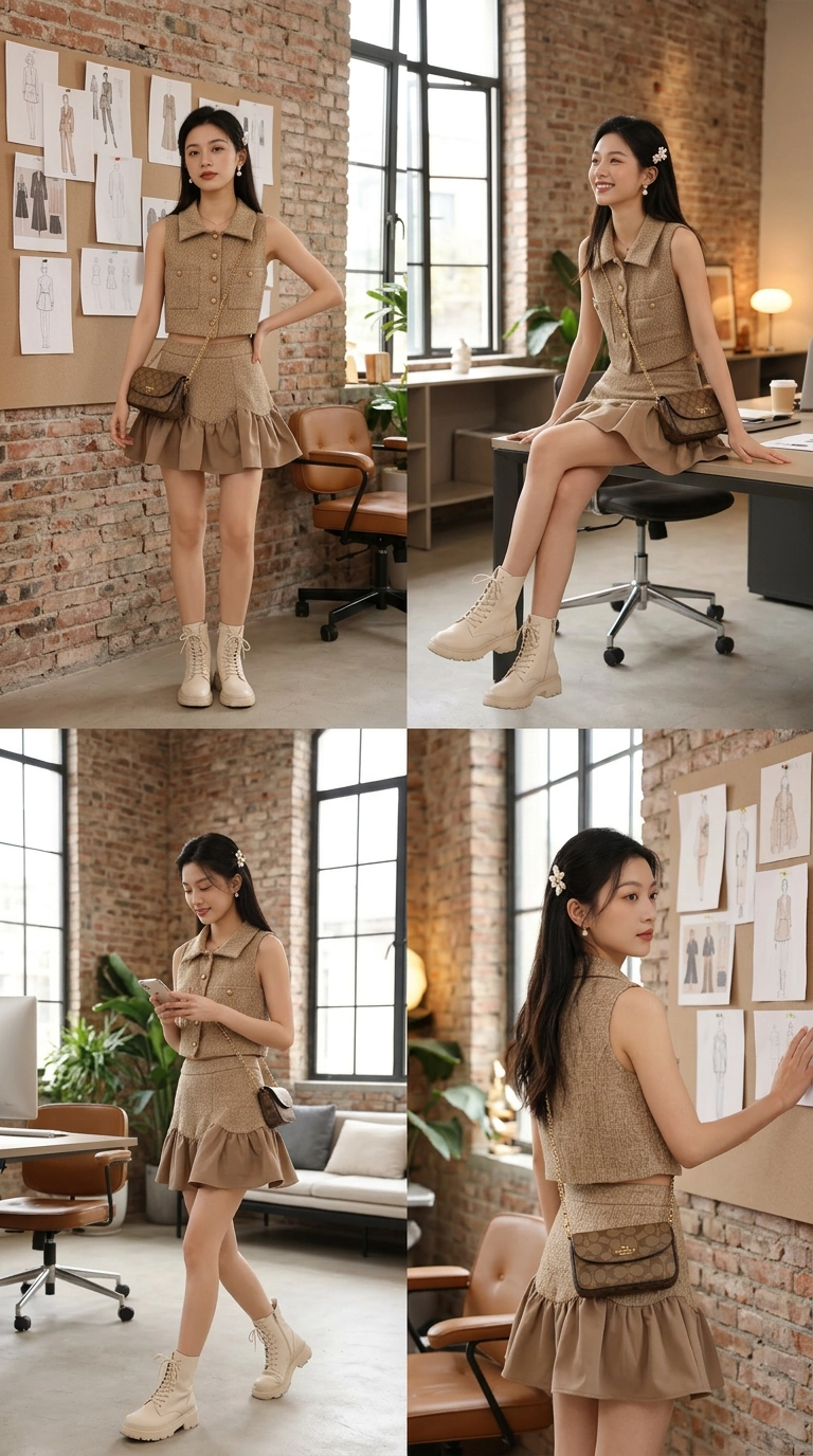 Jane Anne Tweed Set Wear