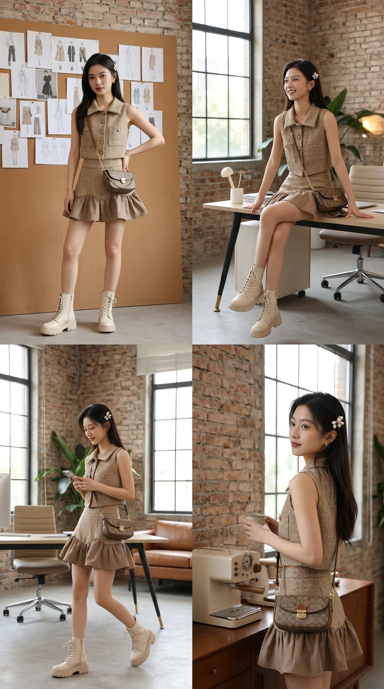 Jane Anne Tweed Set Wear