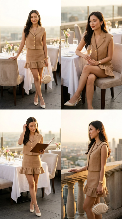 Jane Anne Tweed Set Wear