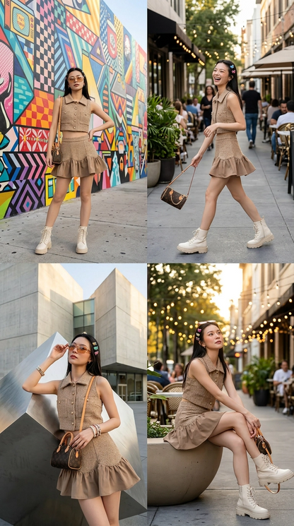 Jane Anne Tweed Set Wear