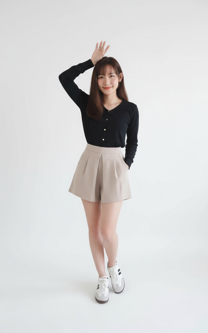Lauren A Line Basic Shorts