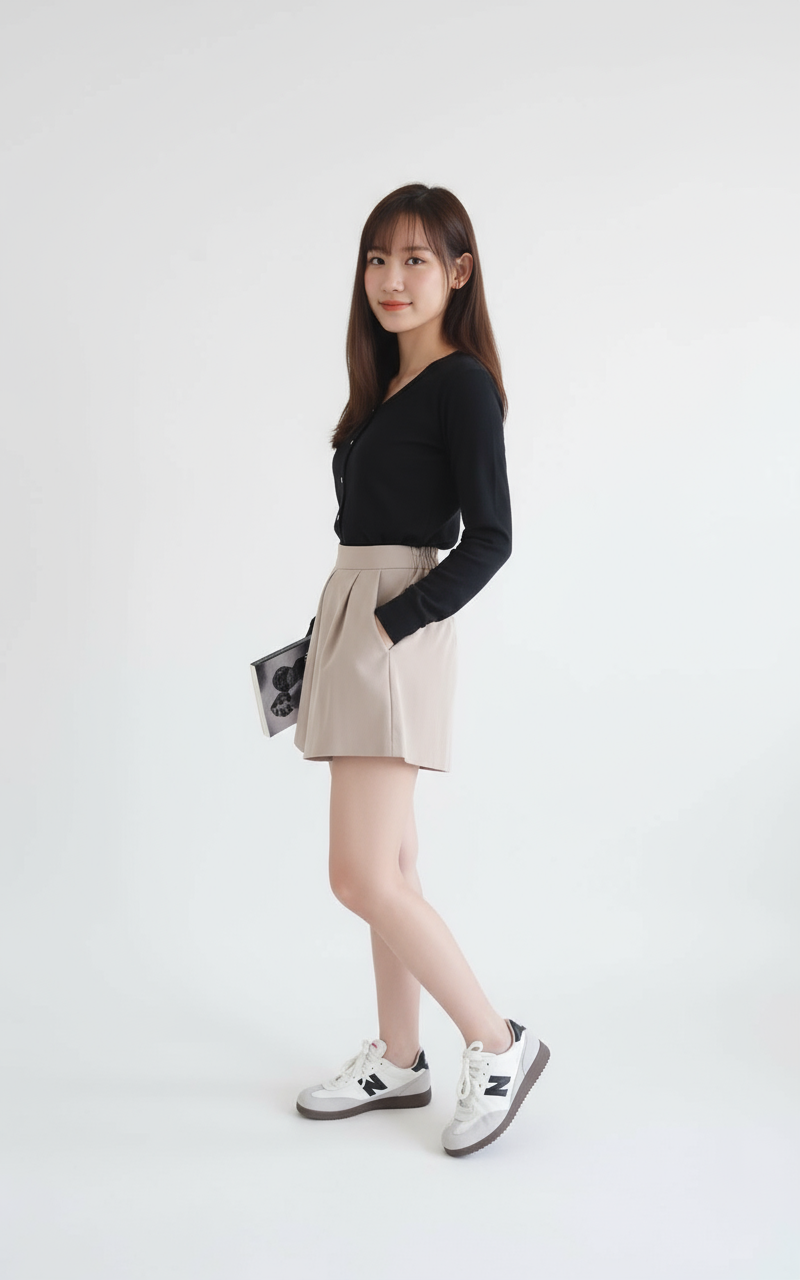 Lauren A Line Basic Shorts