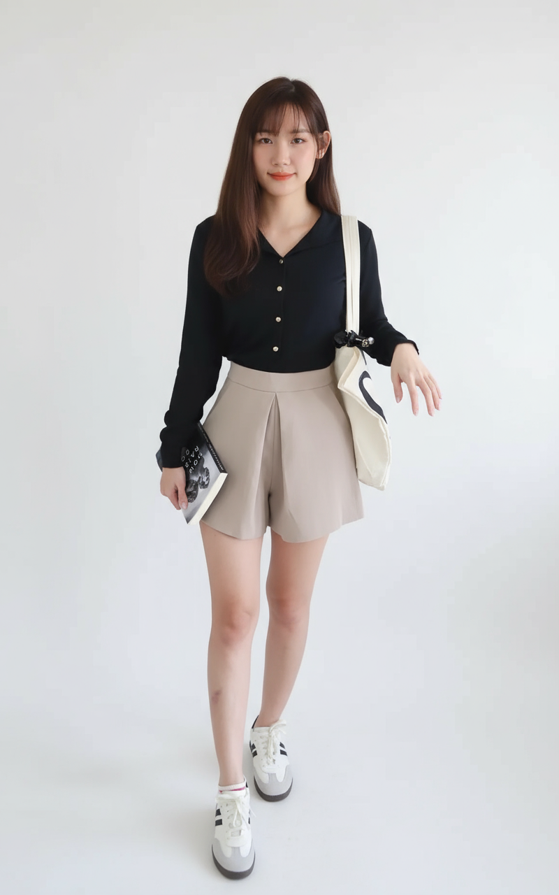 Lauren A Line Basic Shorts