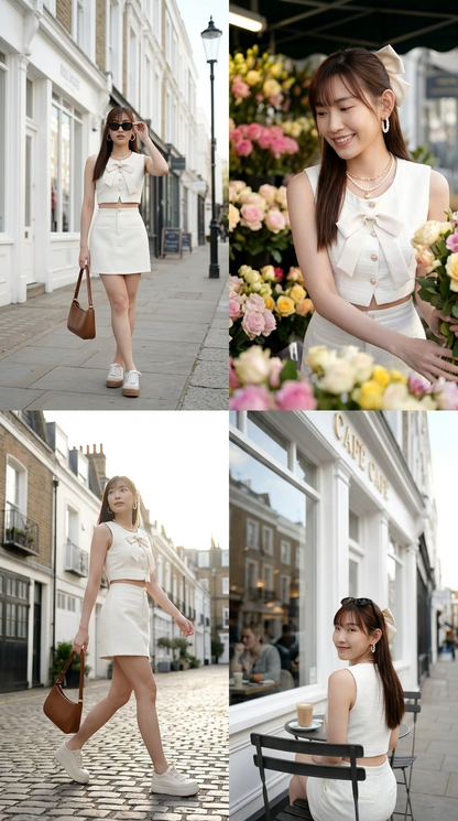Lavish Tweed Set Wear