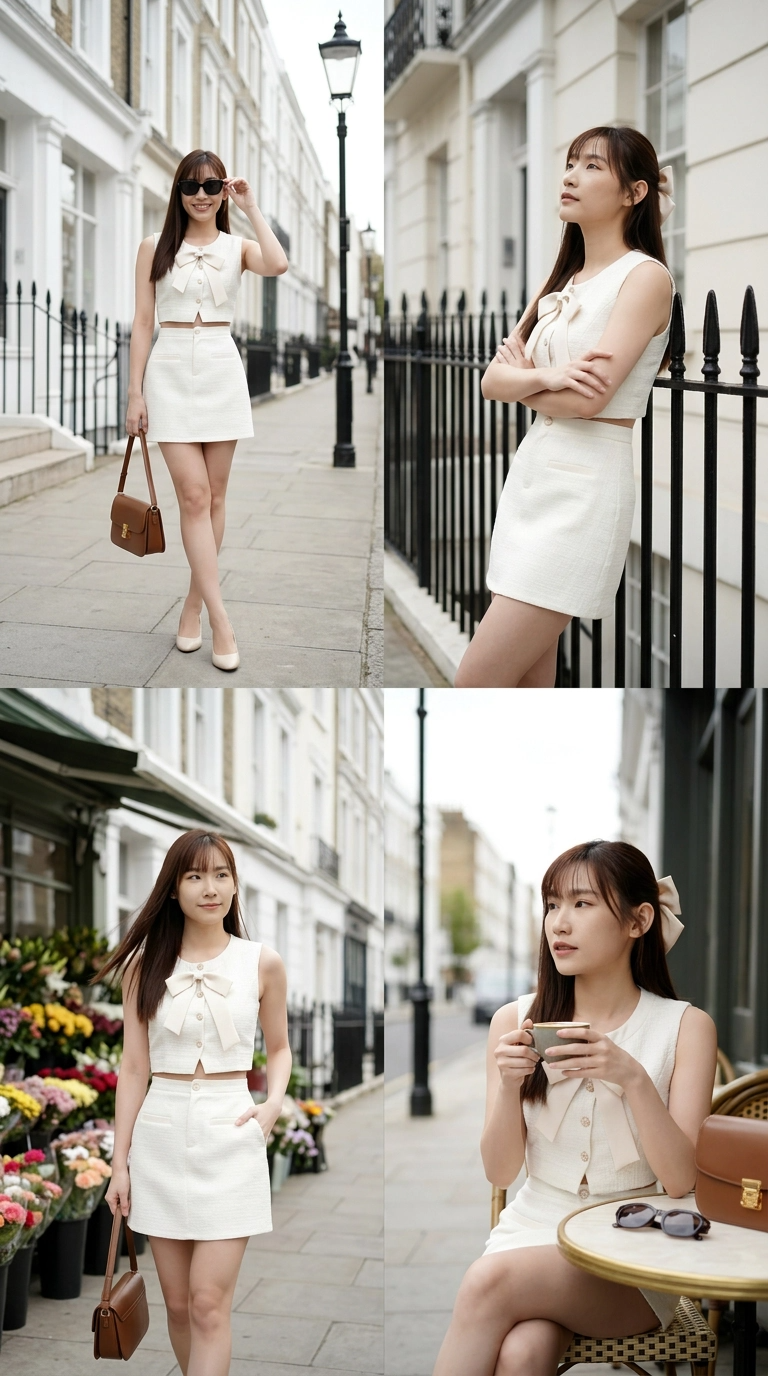 Lavish Tweed Set Wear