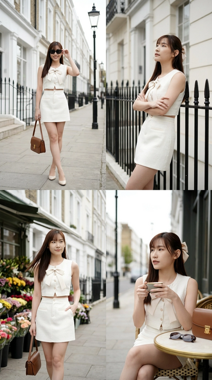 Lavish Tweed Set Wear