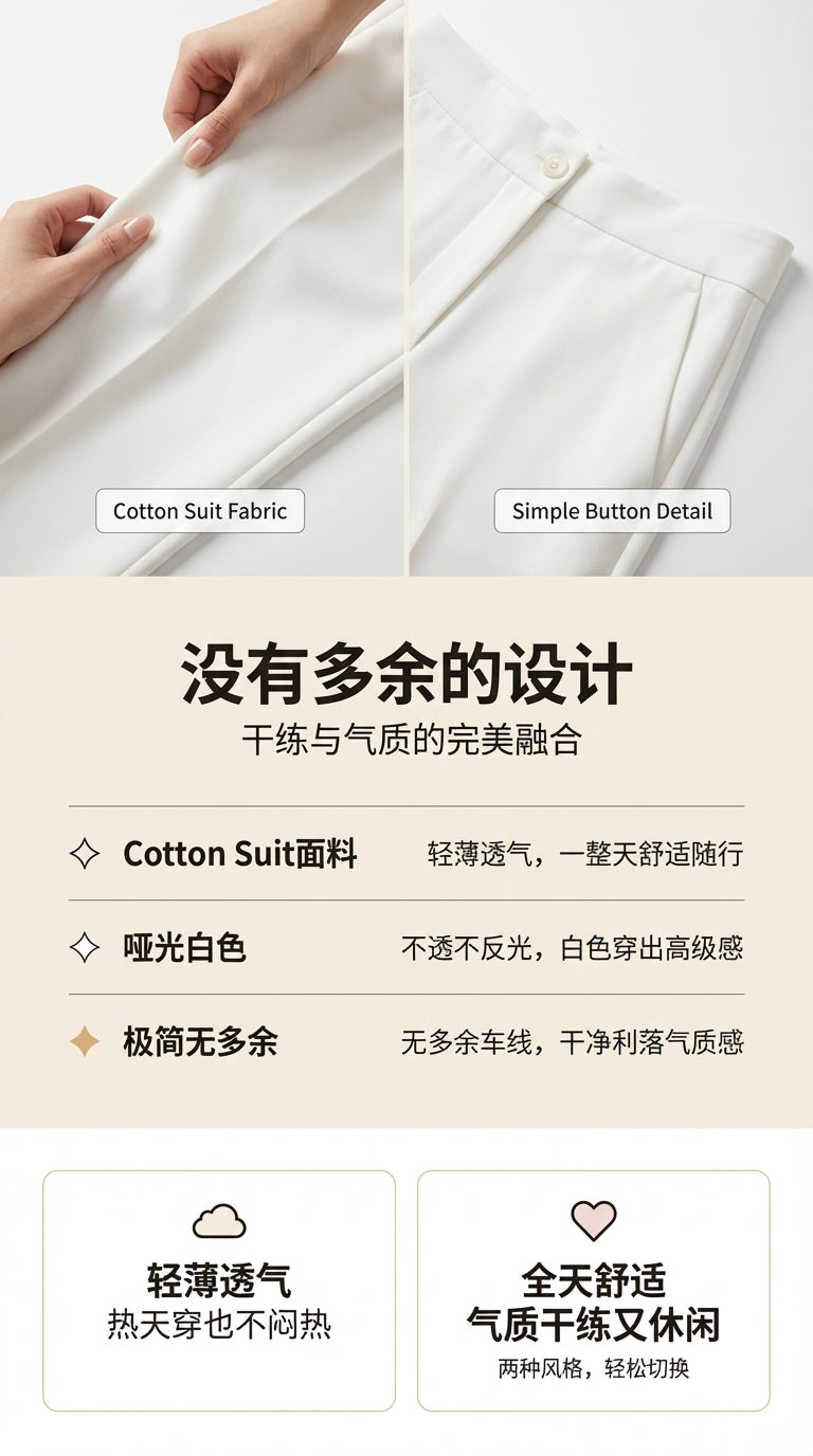 MOLE Alabaster Luxe Trousers