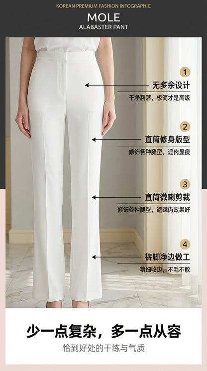 MOLE Alabaster Luxe Trousers