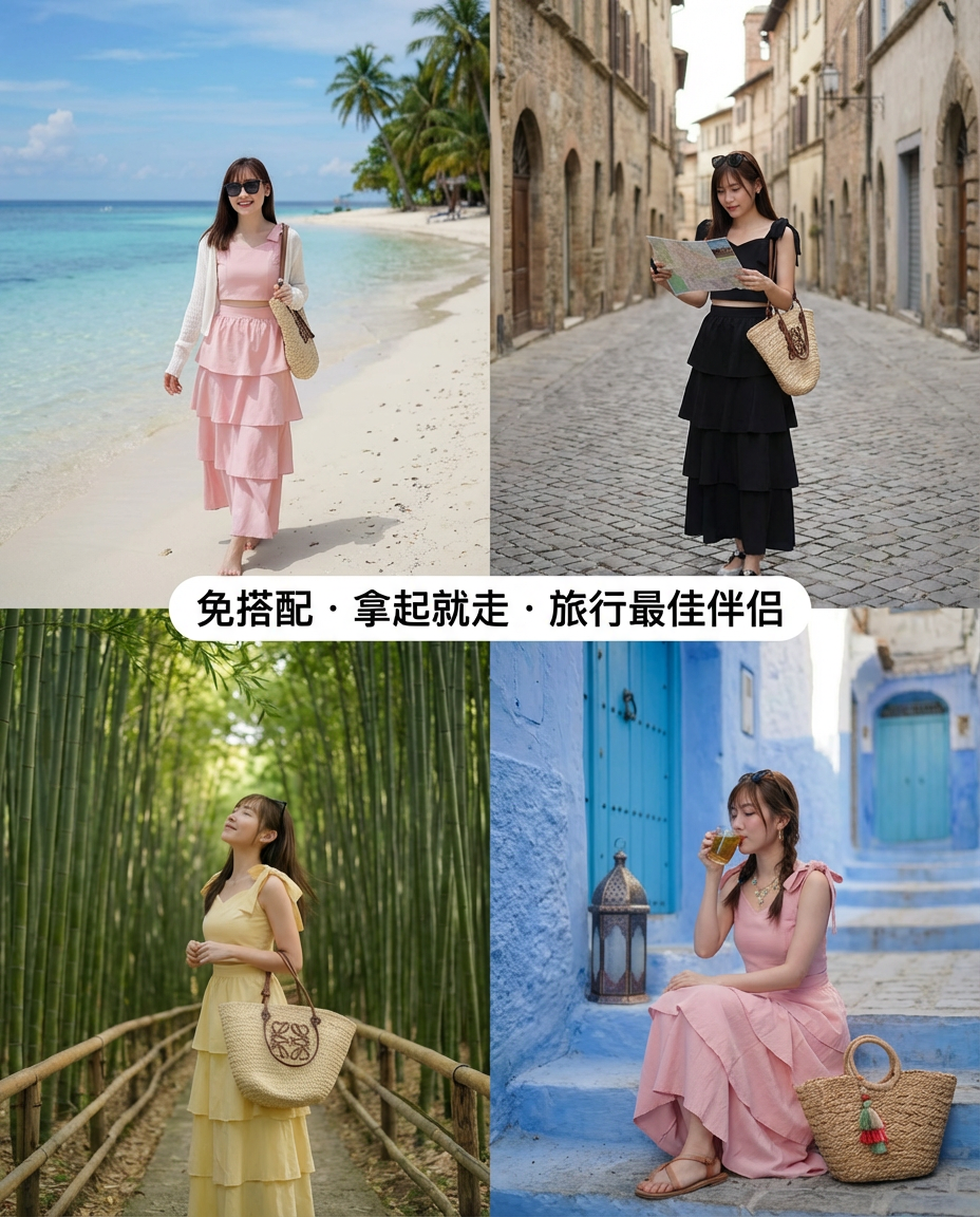 Maisy Ribbon Tie Long Dress
