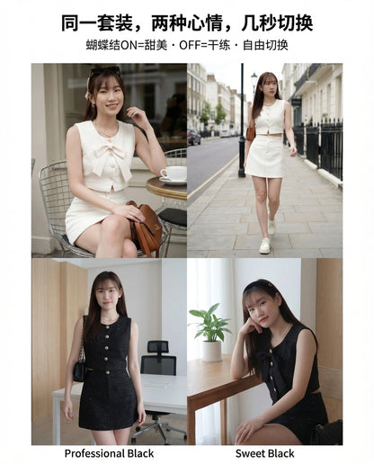 Lavish Tweed Set Wear