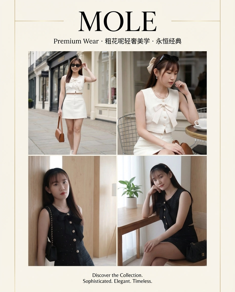 Lavish Tweed Set Wear