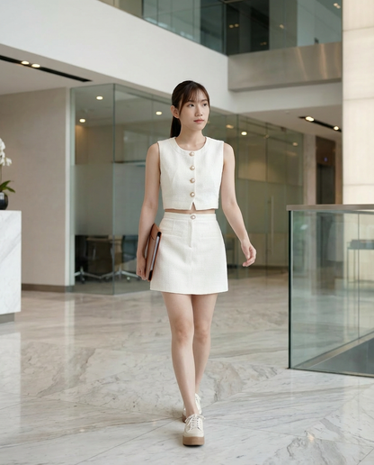 Lavish Tweed Set Wear