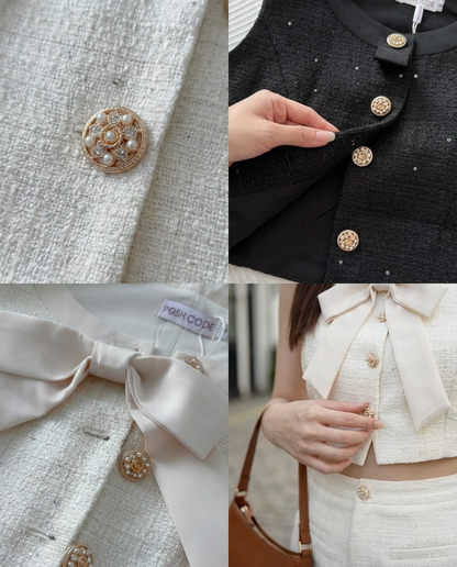 Lavish Tweed Set Wear