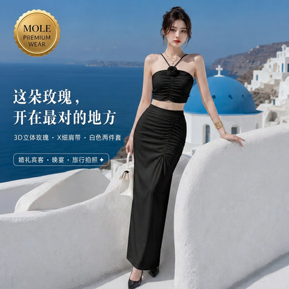 Laura Rose 2pc Long Skirt
