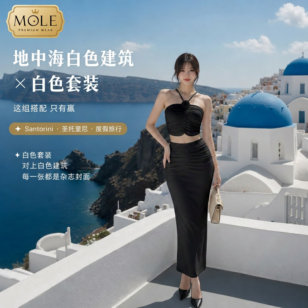Laura Rose 2pc Long Skirt