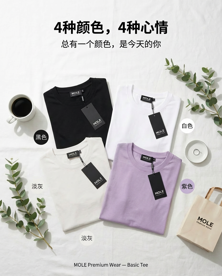 Like Uniqlo Basic Tee