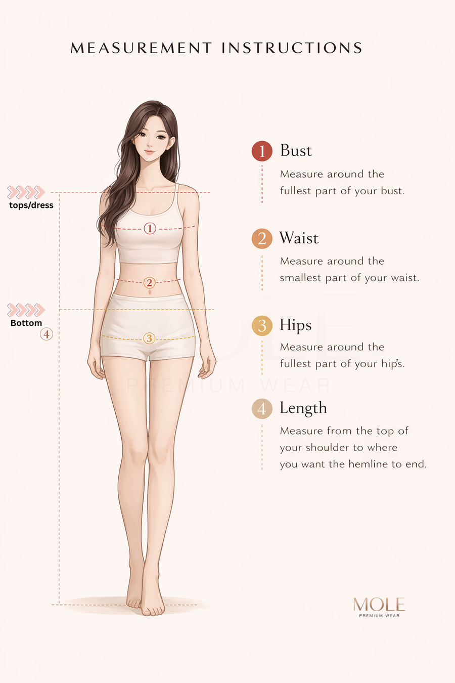 MOLE Size Guide