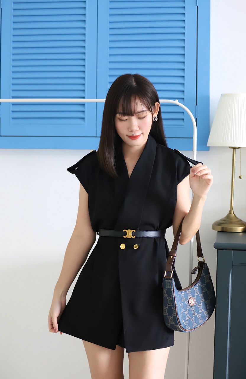 Morgan Tailored 2pc OL Set (With Belt)
