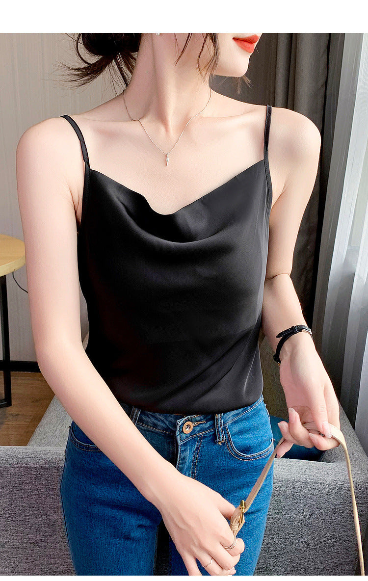Addilyn Satin Top