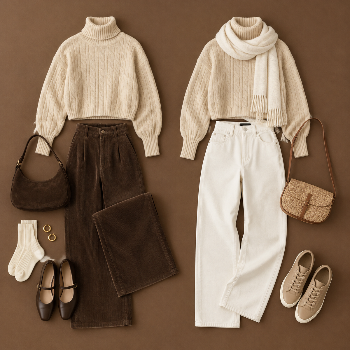 Parisa High Neck Knitted Top
