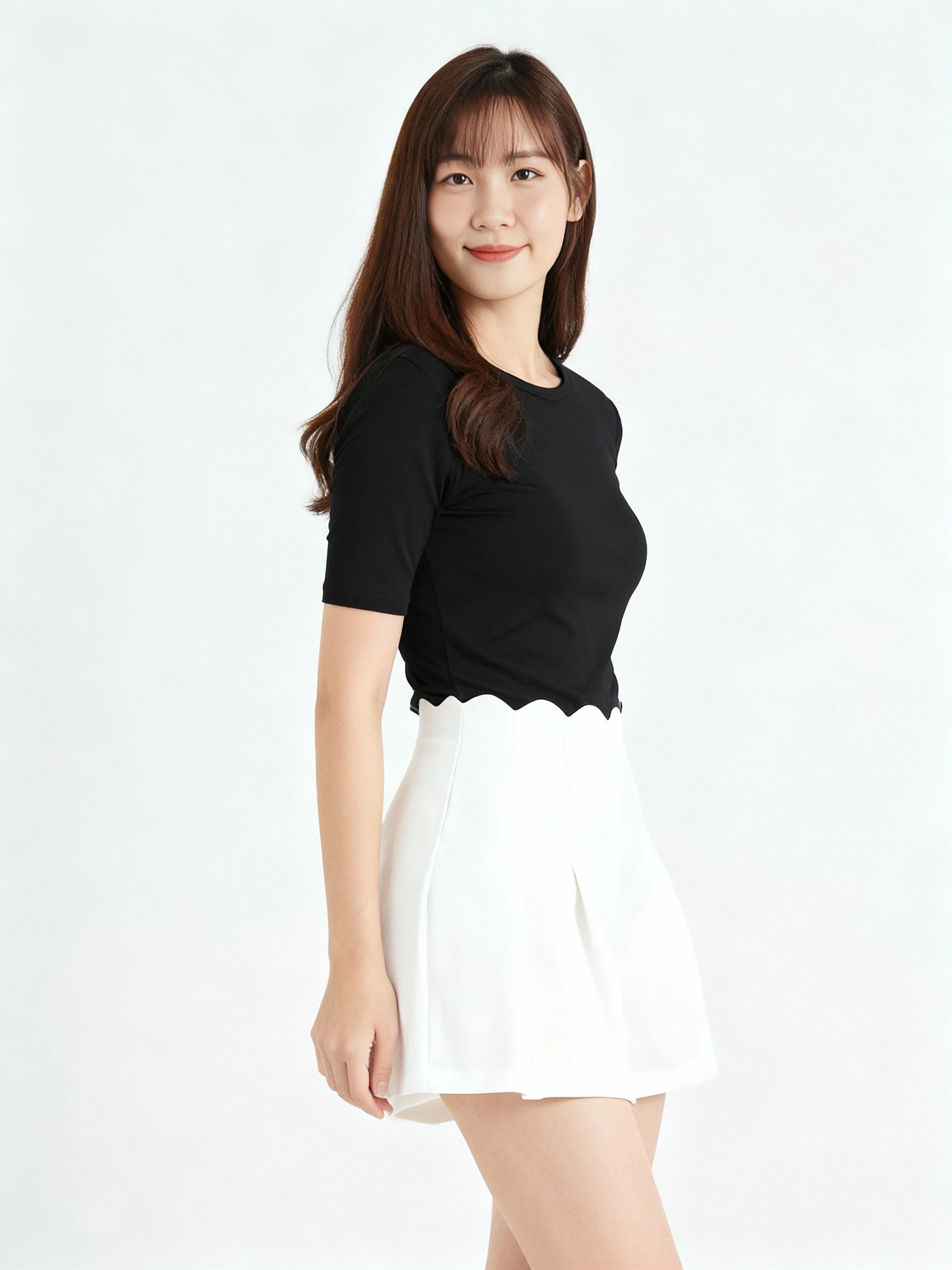 Lola High Waist A Line Shorts