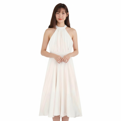 Amelia Cream Maxi Dress